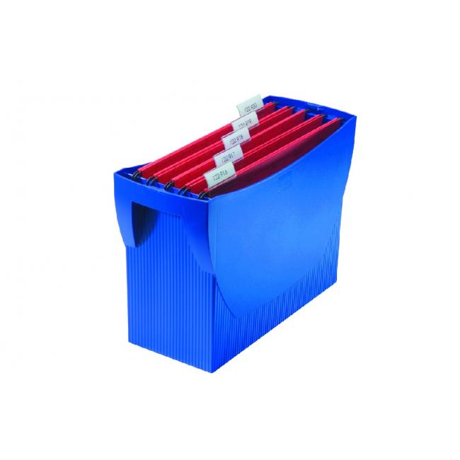 [HA190014] Portable box for hanging packages HAN SWING without lid blue