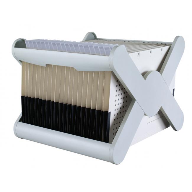 [HA907111] Storage for hanging packaging HAN X-CROSS gray