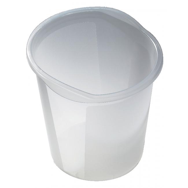 Plastic basket Helit Economy 13 ℓ translucent white