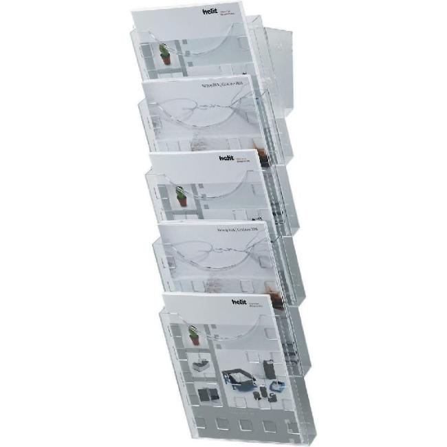 [HE610310] Set of 5 clear trays