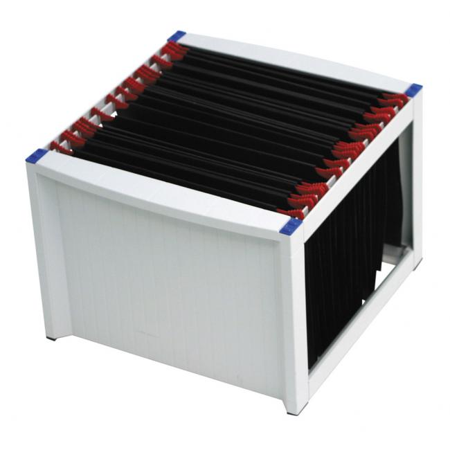 [HE611008] Storage for hanging packaging Helit gray