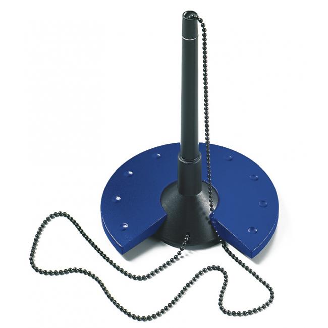 [HE635903] Pero s kruhovým čierno/modrým stojanom