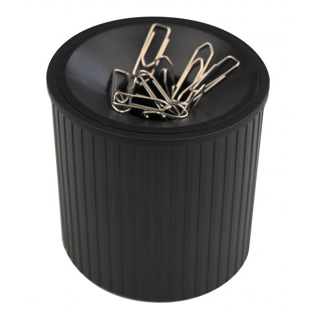 [HE639089] Stojan na kancelárske klipy Helit Linear black