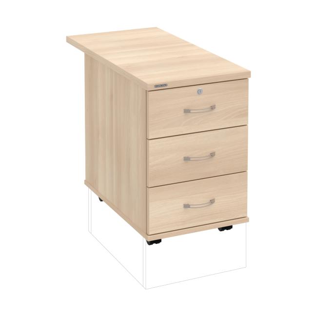 Nádoba Hobis, 40x60x80 cm, agát/agát