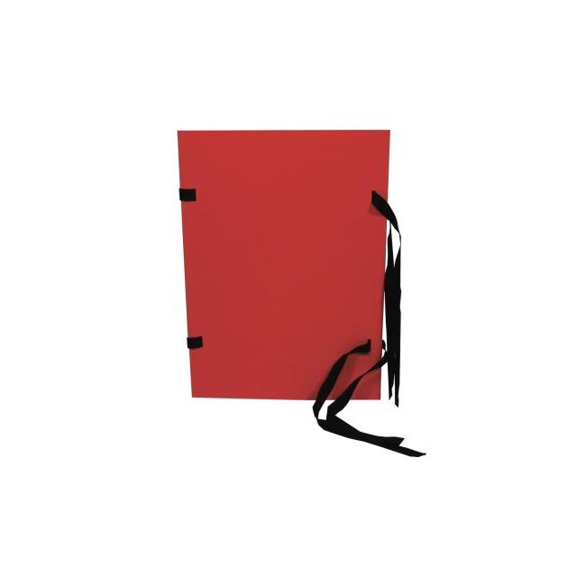 File boards laminated A4 HIT OFFICE red