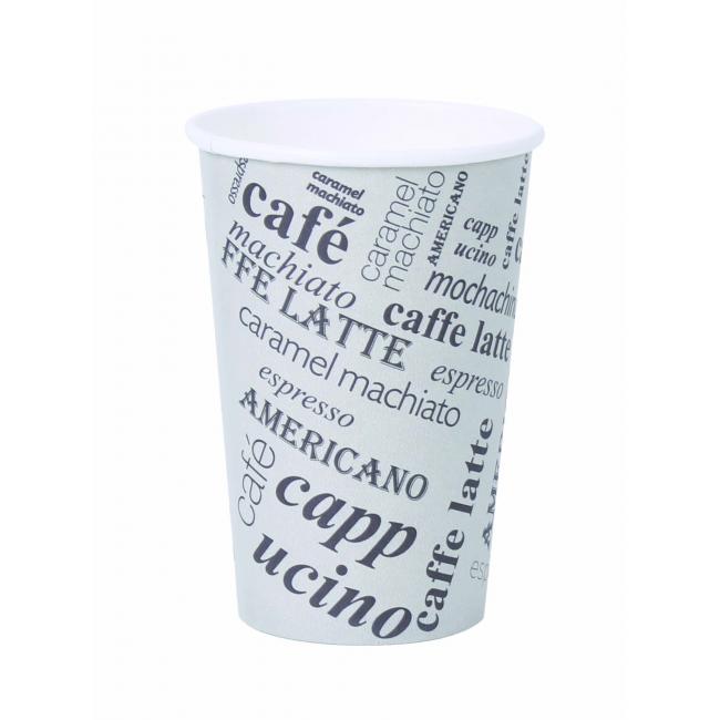 [HI092603] Paper cup 300ml Coffee to go with motif 50 pcs