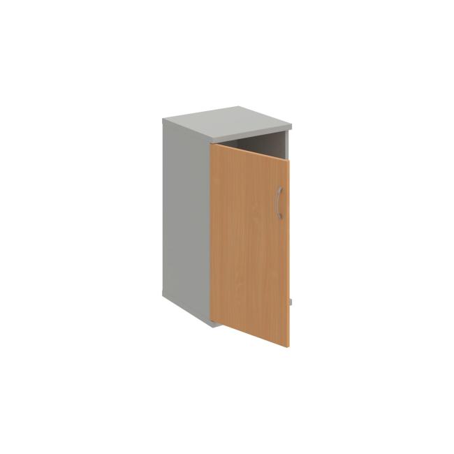 [ON240028] Shelf cabinet Strong L, 40x76.8x40 cm, beech/grey