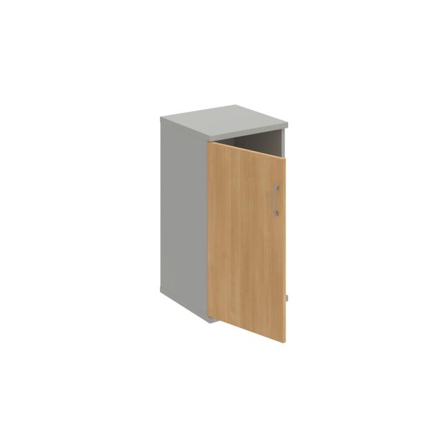 [ON240048] Shelf cabinet L Strong, 40x76.8x40 cm, oak/grey