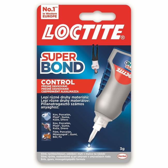 [HK252852] Sekundové lepidlo Loctite Super Bond Control 3 g