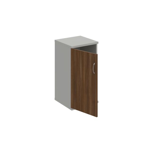 [ON240078] Shelving cabinet Strong L, 40x76.8x40 cm, walnut/grey