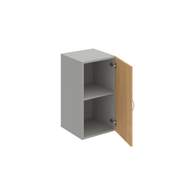 Drive shelf cabinet, 40x74x42 cm, oak/grey