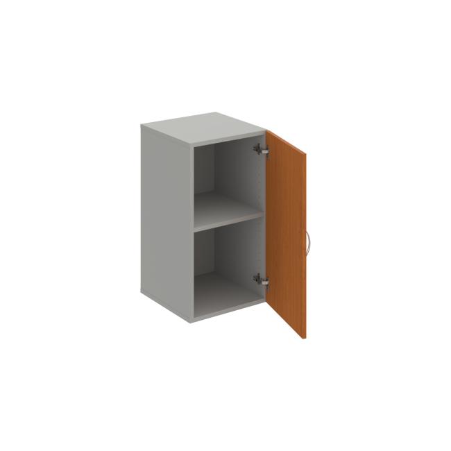 Drive shelf cabinet, 40x74x42 cm, cherry/grey