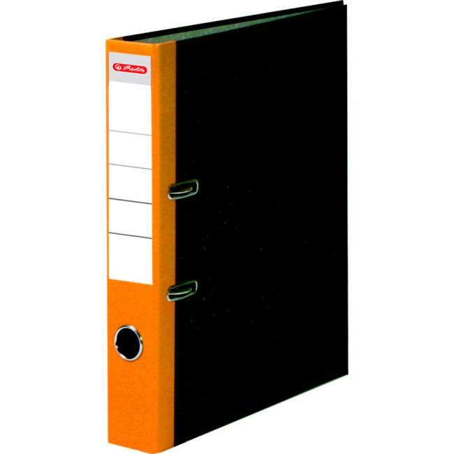 Lever filer Herlitz Marble 5cm yellow