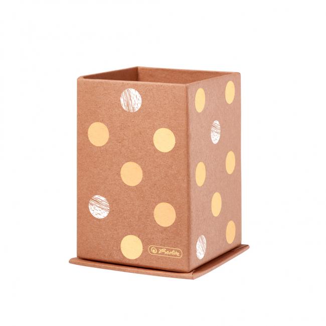 [HL021826] Stojan na perá Herlitz Pure Glam 6,5 x 6,5 cm