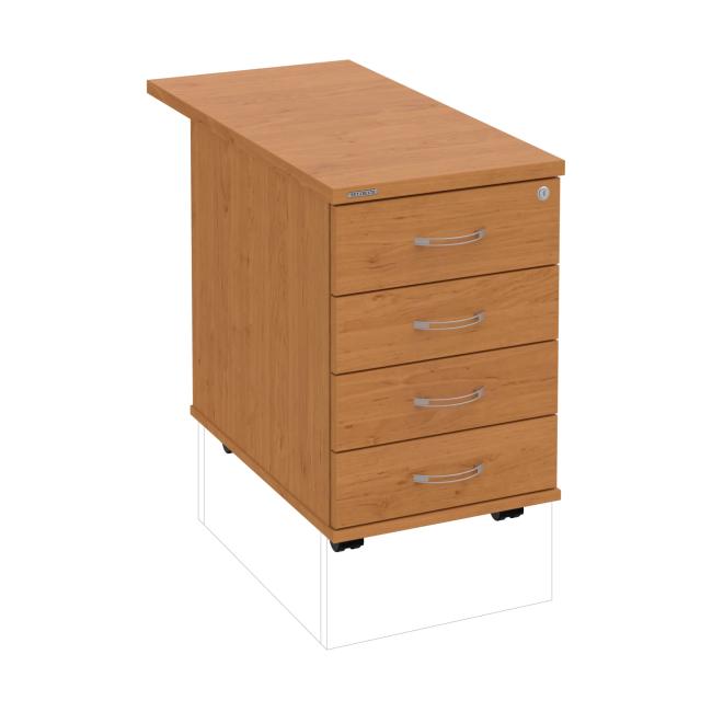 Hobis container, 40x60x80 cm, alder/alder