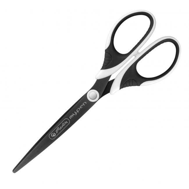 [HL027224] Scissors Herlitz my.pen pointed black 18cm