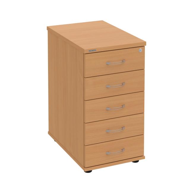 Hobis container, 40x75.5x60 cm, beech/beech