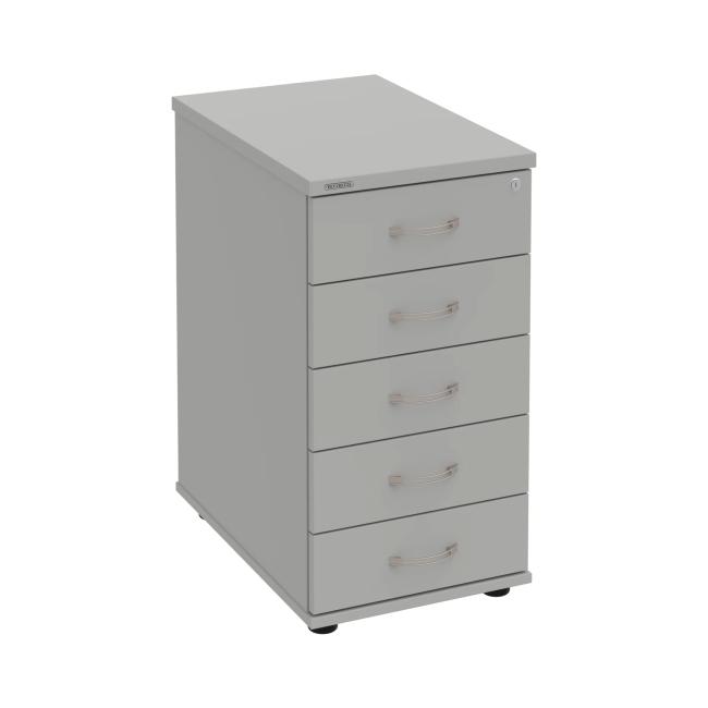 Hobis container, 40x75.5x60 cm, grey/grey