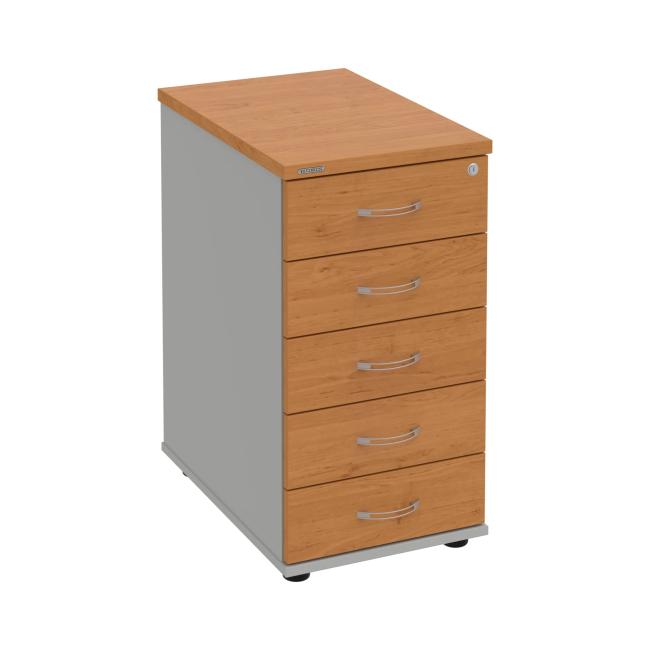 Hobis container, 40x75.5x60 cm, alder/grey