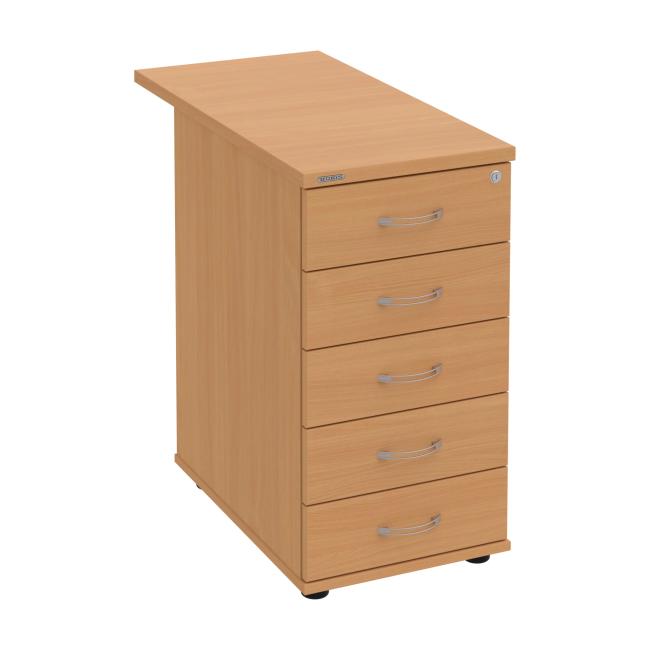 Hobis container, 40x75.5x80 cm, beech/beech