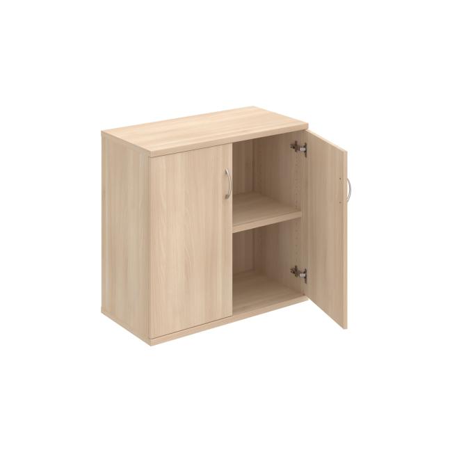 Pevná policová skrinka, 80x76,8x40 cm, agát/agát