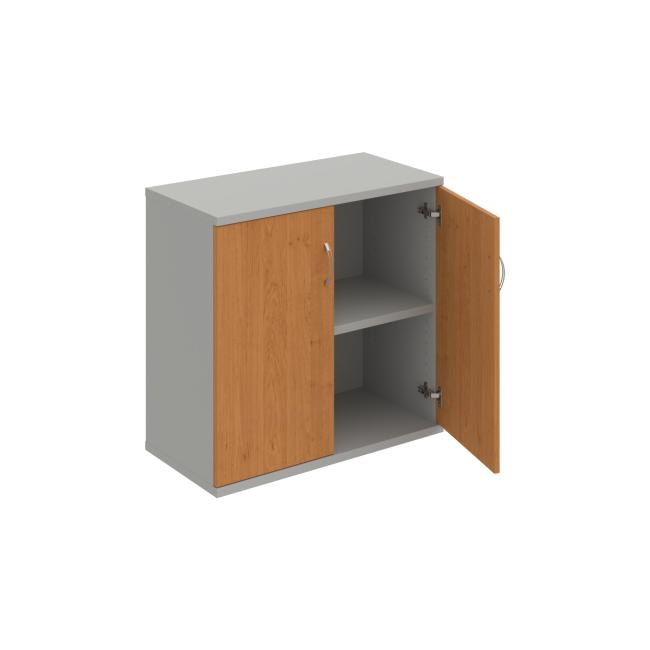 Strong shelf cabinet, 80x76.8x40 cm, alder/grey