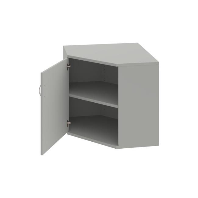 Shelving cabinet Strong L, 80x76.8x40 cm, gray/grey