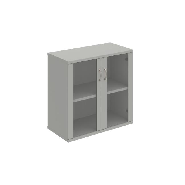 Strong shelf cabinet, 80x76.8x40 cm, gray/grey