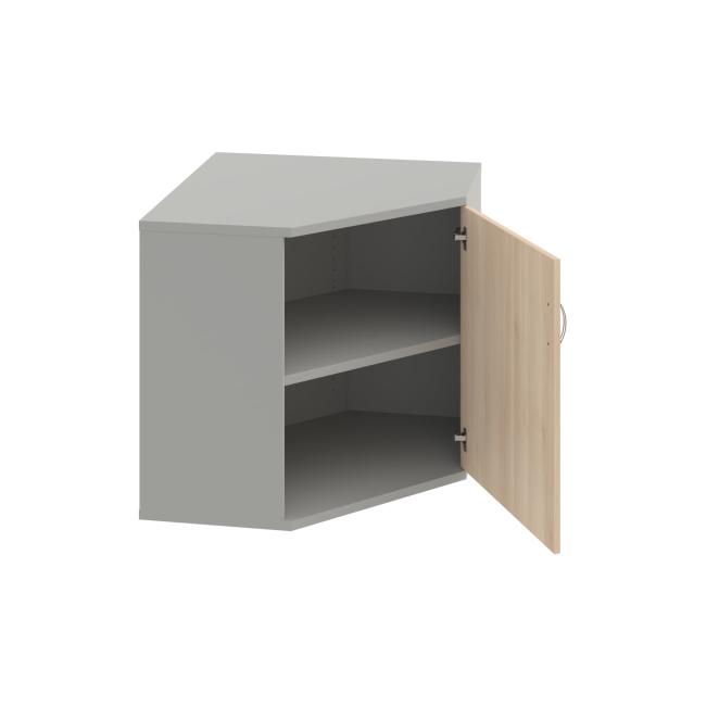 Shelving cabinet Strong P, 80x76.8x40 cm, agate/grey