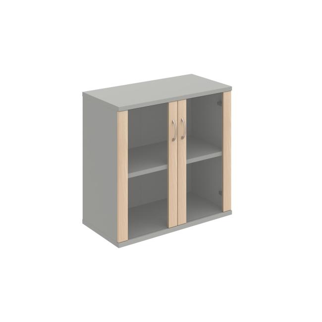 Strong shelf cabinet, 80x76.8x40 cm, agate/grey