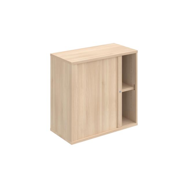 Pevná policová skrinka, 80x76,8x40 cm, agát/agát