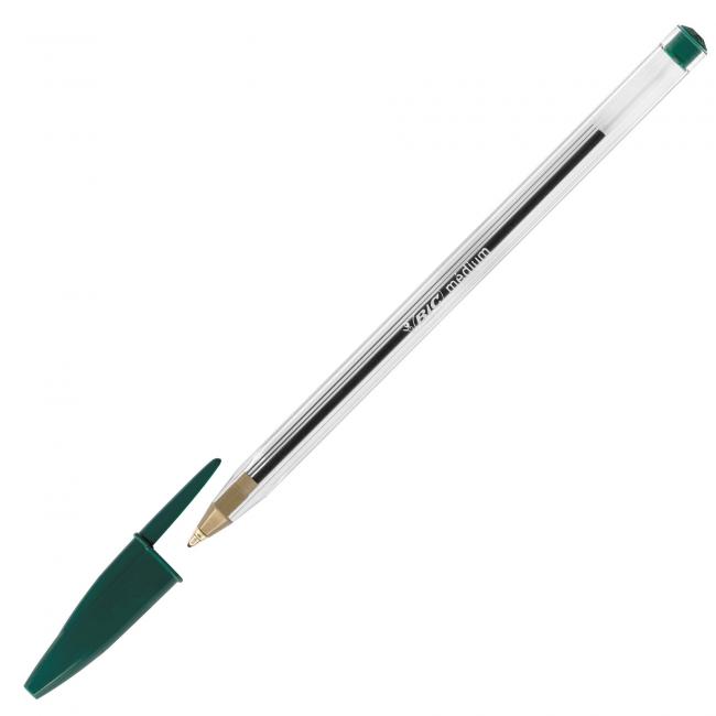Ballpoint pen BIC Cristal M green