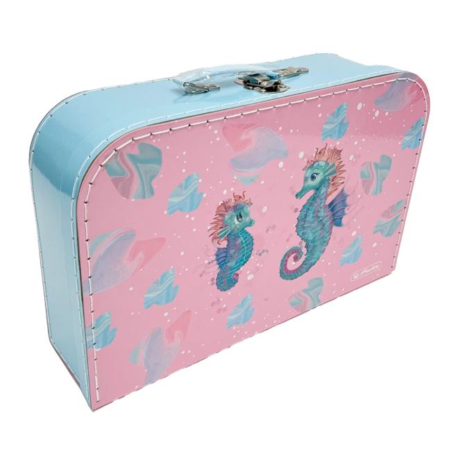 Children's suitcase Herlitz 35 cm, Seahorse