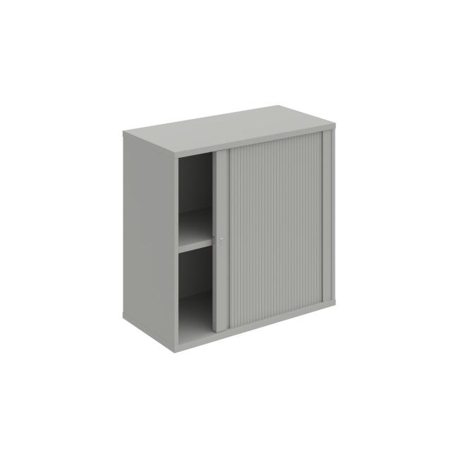 Strong shelf cabinet, 80x76.8x40 cm, gray/grey
