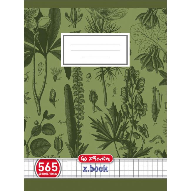 Notebook Herlitz 565, A5, square, 70g/m2