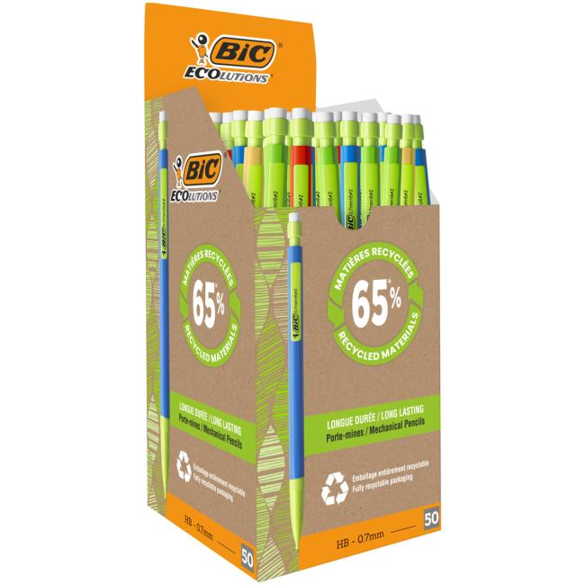 Mikroceruzka BIC Ecolution 0,7 mm mix farieb
