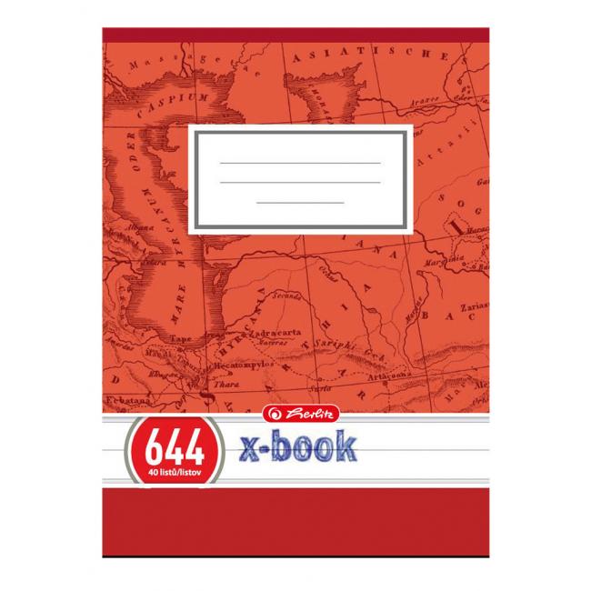 Notebook Herlitz 644, A6, lined, 70g/m2