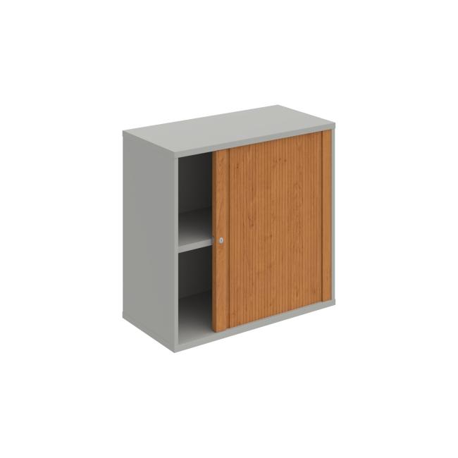 Strong shelf cabinet, 80x76.8x40 cm, alder/grey