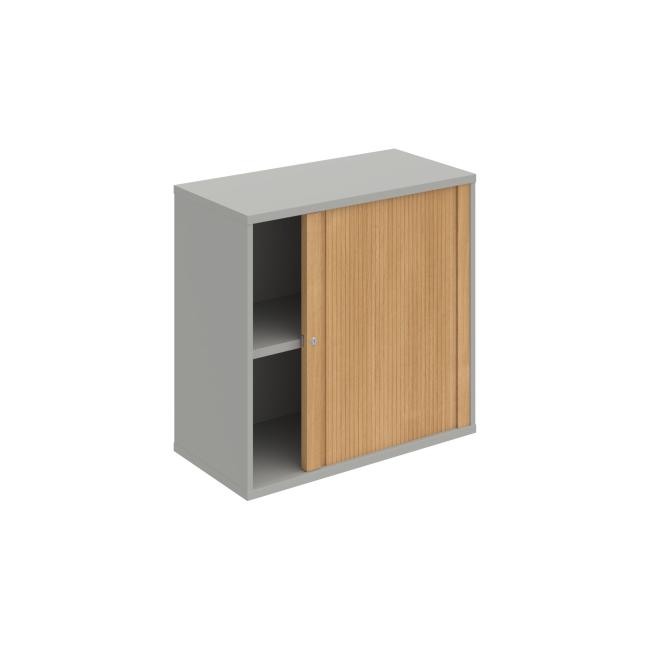 [ON283348] Strong shelf cabinet, 80x76.8x40 cm, oak/grey