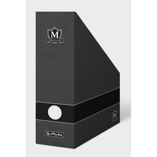 [HL085090] Archive for magazines Herlitz Montana black