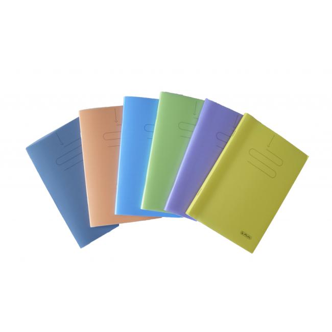 Notebook Herlitz 564, A5, with PP cover, mixed colors