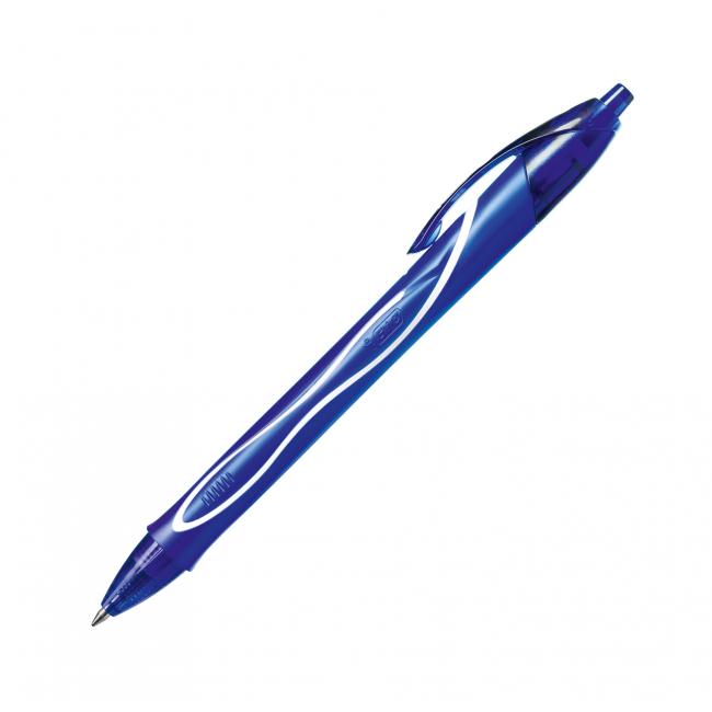 Gel pen Bic Gelocity Quick Dry blue