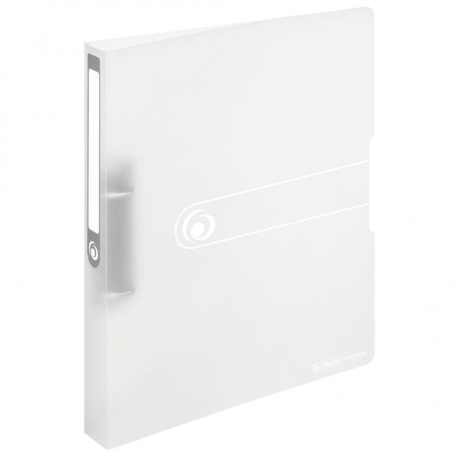 2-ring binder Herlitz Easy Orga PP 2.5cm transparent clear