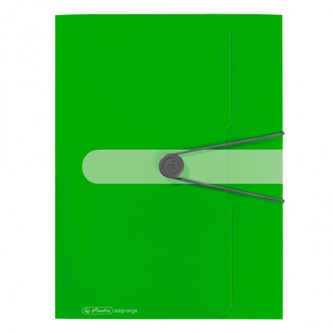 Plastic packaging with rubber Herlitz Easy Orga green