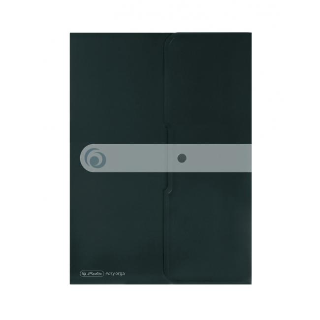 Plastový obal A4 s čiernym cvokom Herlitz Easy Orga