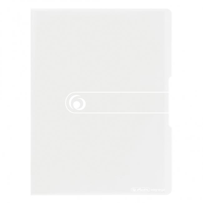 Catalog book 20 soft Herlitz Easy Orga transparent white
