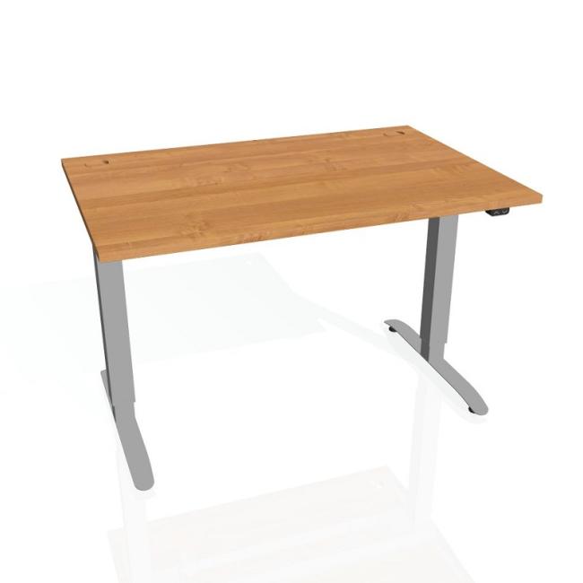 Motion desk, ZO, 3S, 180x61 - 128x80 cm, alder/grey