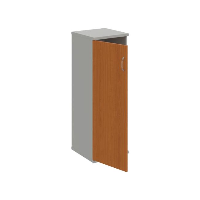 Shelving cabinet Strong L, 40x115.2x40 cm, cherry/grey