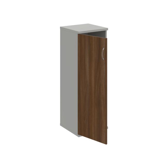 Policová skrinka Strong L, 40x115,2x40 cm, orech/sivá