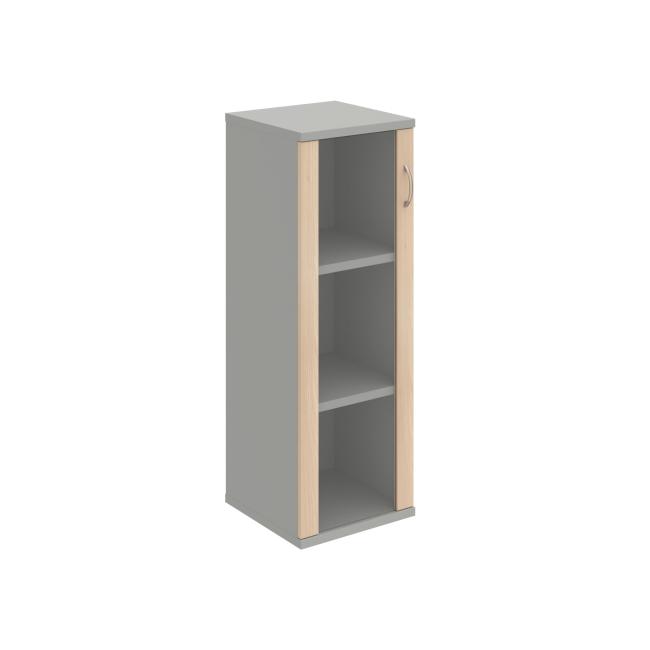 Shelving cabinet Strong L, 40x115.2x40 cm, agate/grey